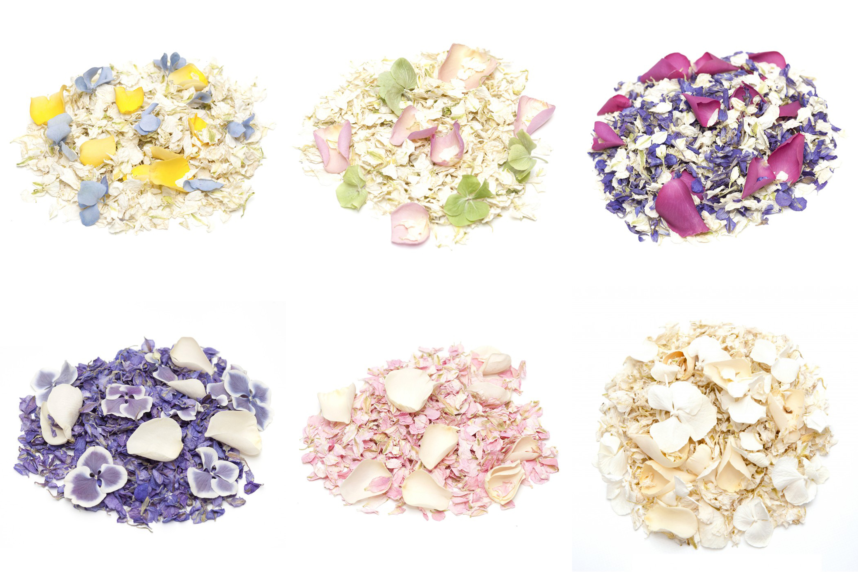 Biodegradable Dye Free Wedding Confetti Mixes